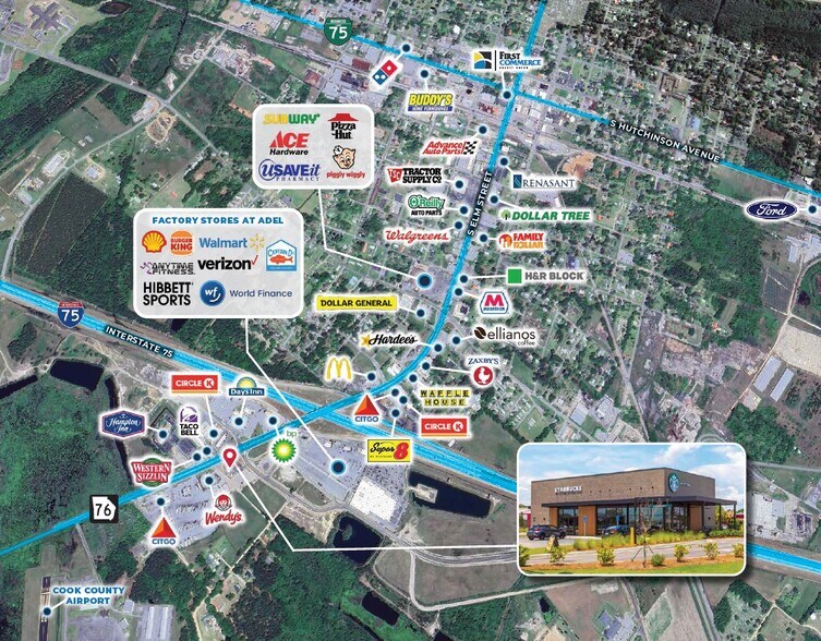 More Photos Of 110 Alabama Road, Adel Fast Food For Sale