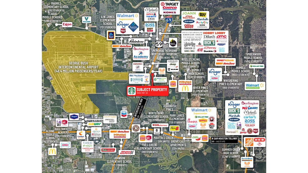 More Photos Of 18002 Highway 59, Humble Restaurant For Sale