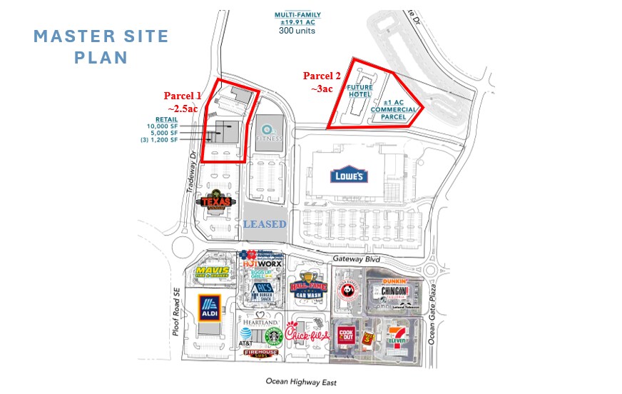 More Photos Of 9441 Ploof Rd, Leland Land For Lease