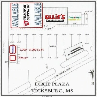 More Photos Of 1800 S Frontage Rd, Vicksburg General Retail For Lease