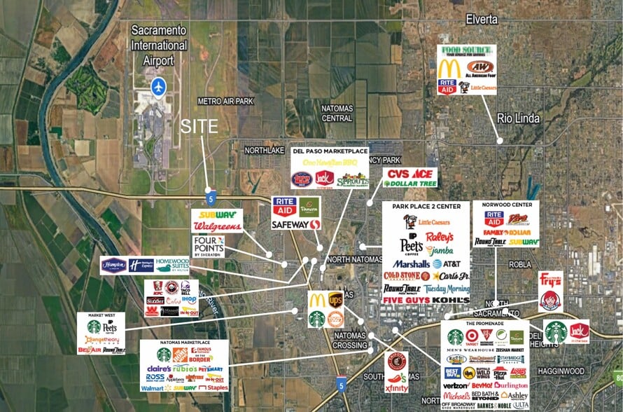 More Photos Of 4471 Elkhorn Blvd, Sacramento General Retail For Lease