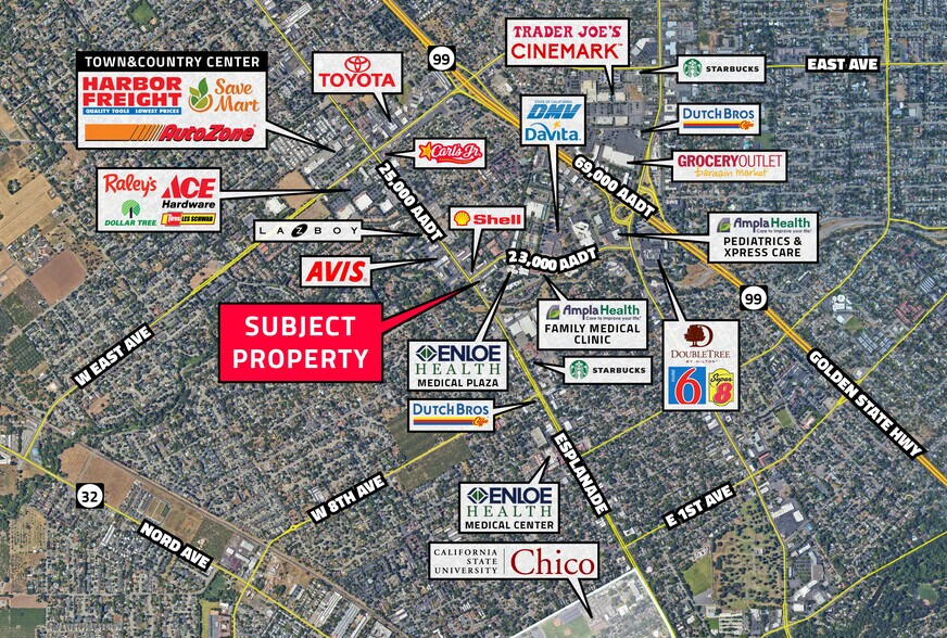 More Photos Of 2190 Esplanade Rd, Chico Fast Food For Lease