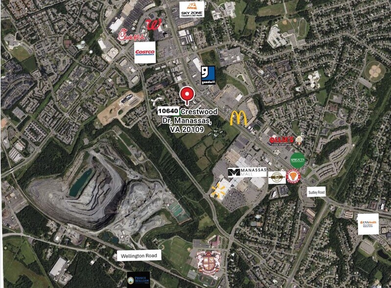 More Photos Of 10640 Crestwood Dr, Manassas Office For Lease