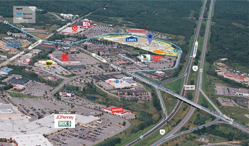 Primary Photo Of 70 Springer Dr, Bangor Land For Lease