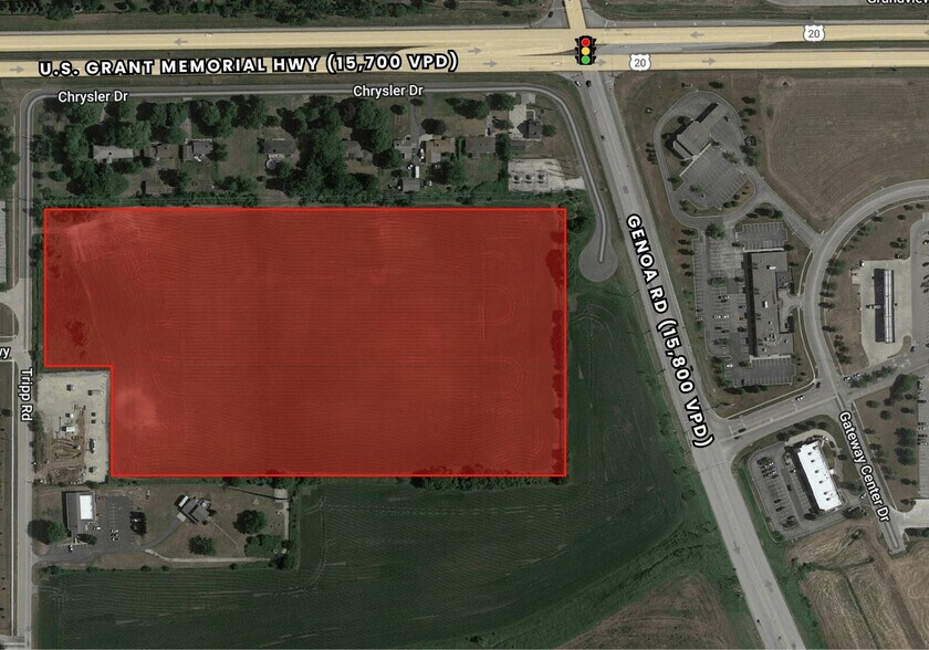 More Photos Of Genoa Road & Route 20, Belvidere Land For Lease