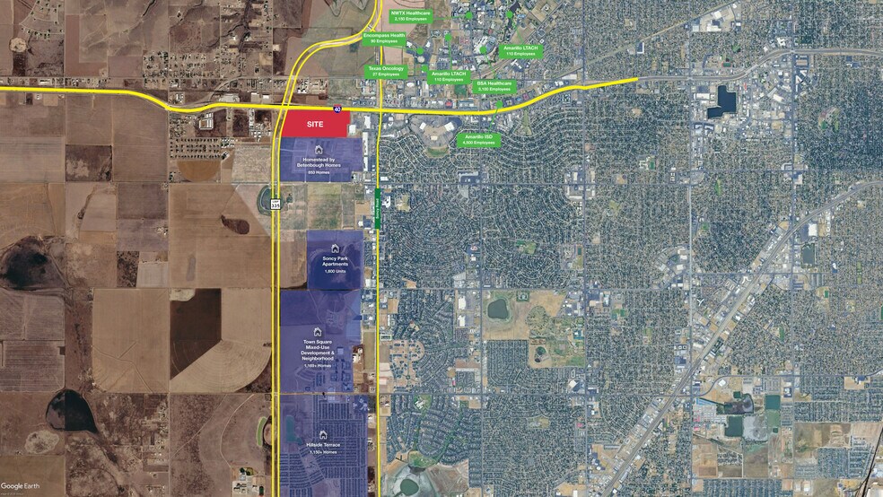More Photos Of I-40 & 335 loop, Amarillo General Retail For Lease