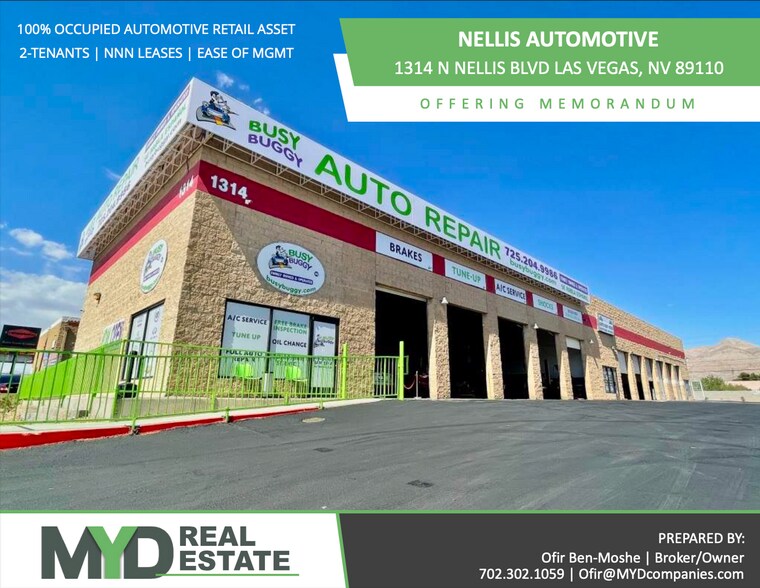 More Photos Of 1314 N Nellis Blvd, Las Vegas Auto Repair For Lease