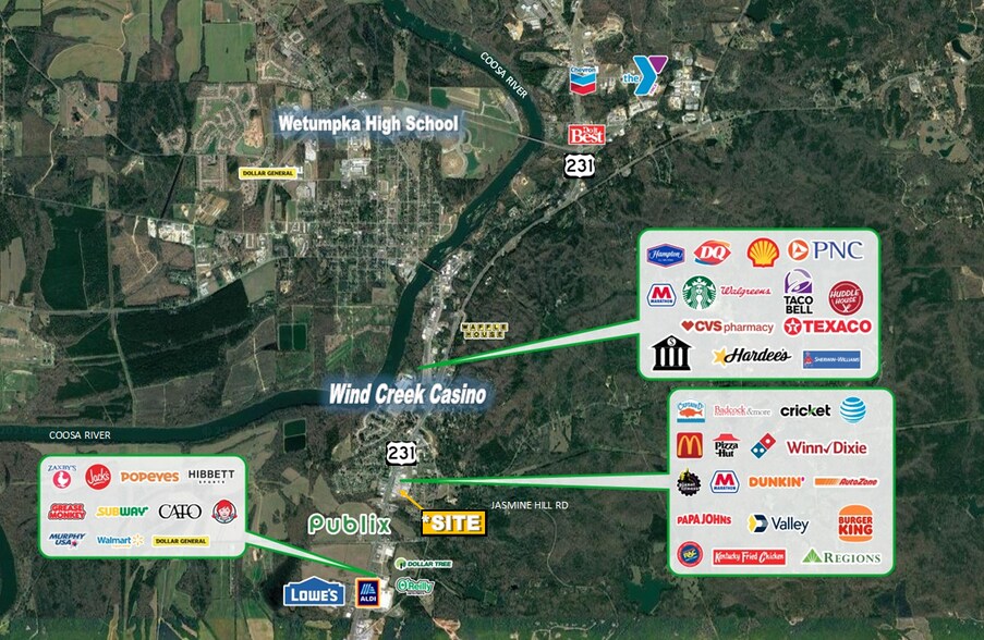 More Photos Of 5306 Us Highway 231, Wetumpka Unknown For Lease