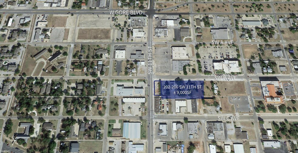 Primary Photo Of 202-206 11th St, Lawton Land For Sale