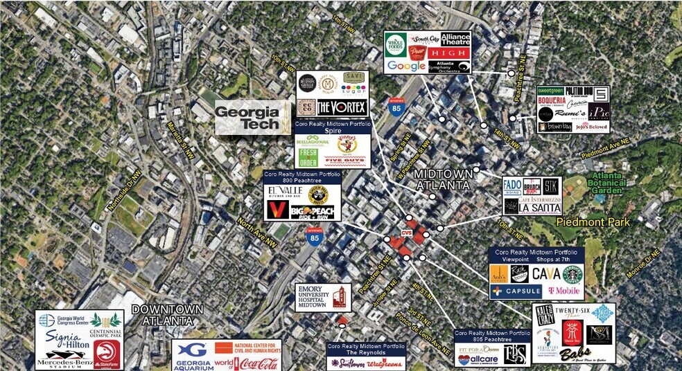 More Photos Of 800 Peachtree St NE, Atlanta Apartments For Lease