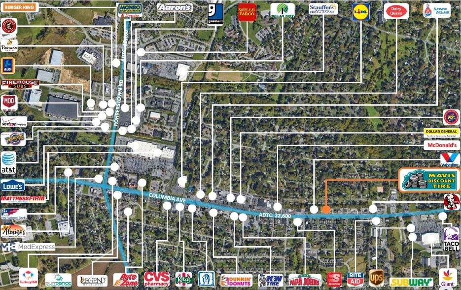 More Photos Of 1655 Columbia Ave, Lancaster Auto Repair For Sale