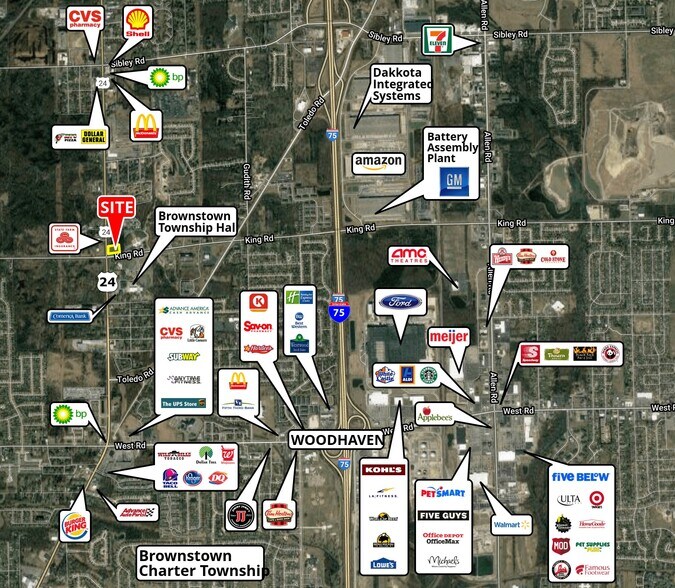 More Photos Of 20999 Telegraph Rd, Brownstown Land For Sale