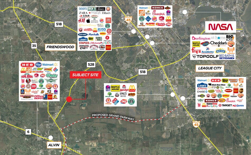 More Photos Of 2907 W Parkwood Ave, Friendswood Land For Sale