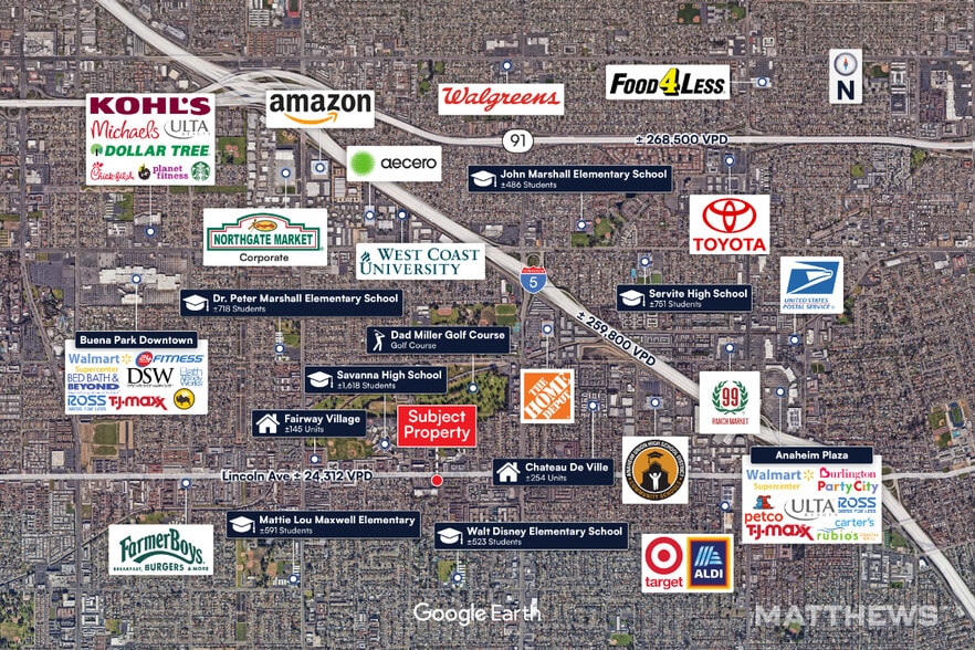 More Photos Of 2360-2394 W Lincoln Ave, Anaheim Storefront For Lease
