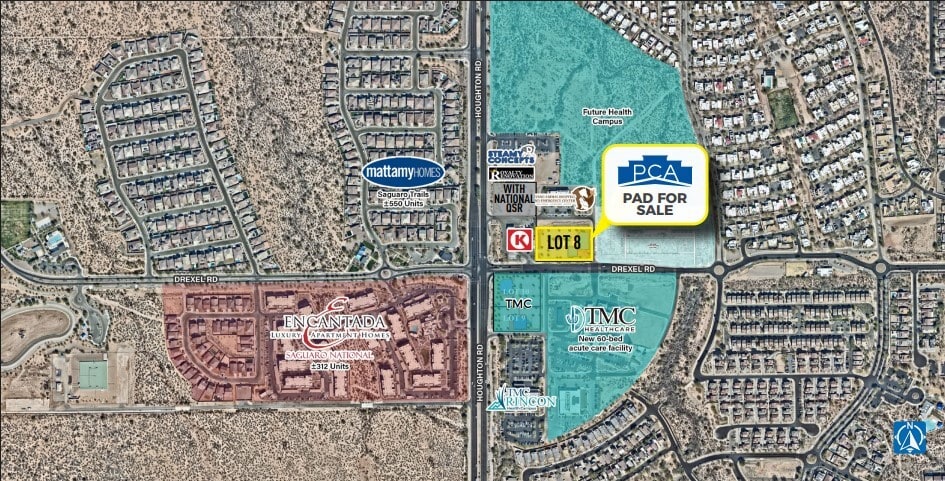 Primary Photo Of Houghton Rd & Drexel Rd, Tucson Land For Sale