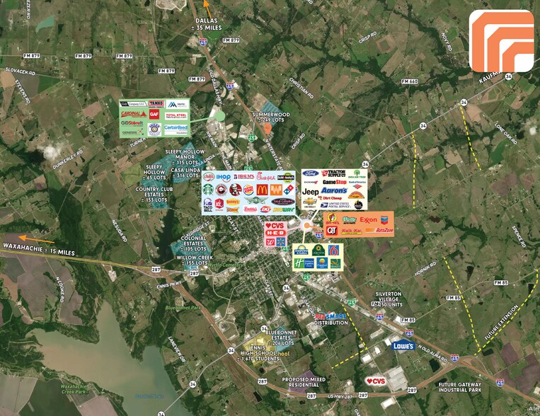 More Photos Of Fantail Lane @ I-45, Ennis Land For Sale