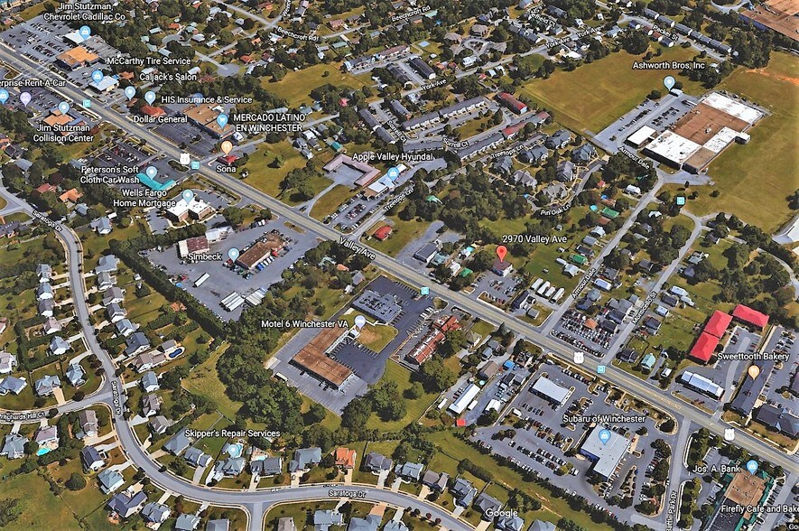 More Photos Of 2970 & 2978 Valley Ave, Winchester Showroom For Sale