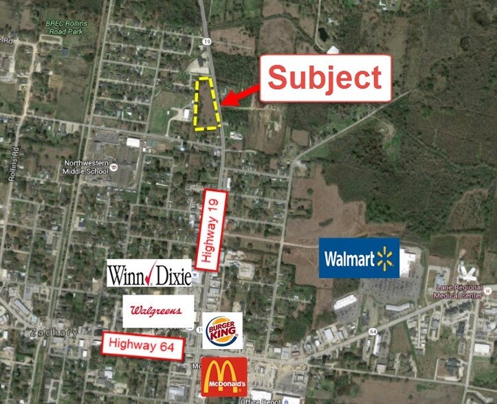 More Photos Of 7 Highway 19, Zachary Land For Sale