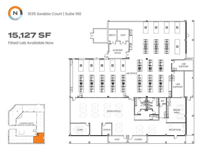 More Photos Of 1035 Swabia Ct, Durham Research And Development For Lease