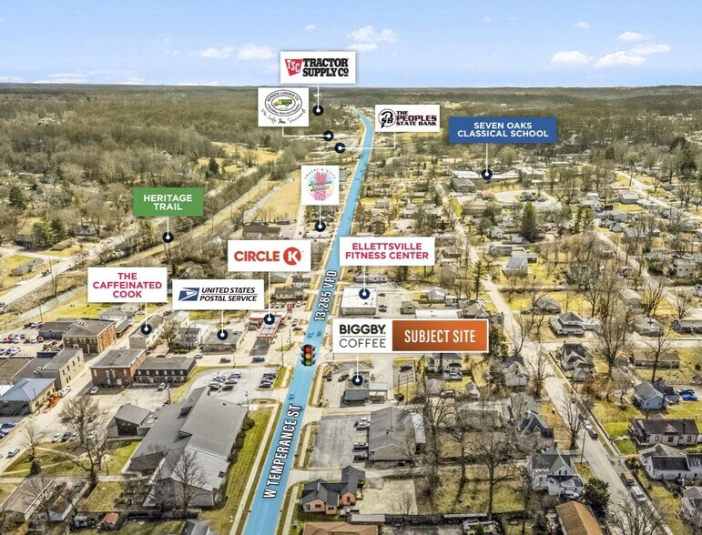 More Photos Of 609 W Temperance St, Ellettsville Freestanding For Sale