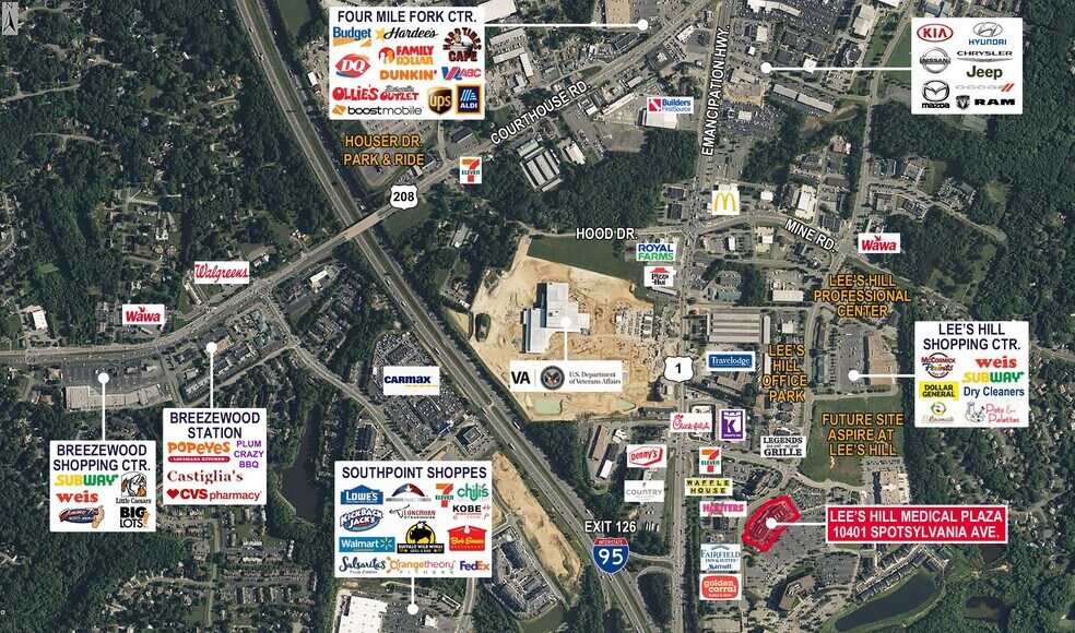 More Photos Of 10401 Spotsylvania Ave, Fredericksburg Medical For Lease