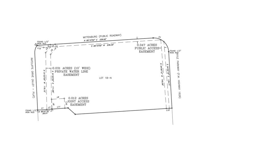 More Photos Of FM 1626 @ Wittenburg, Kyle Land For Lease