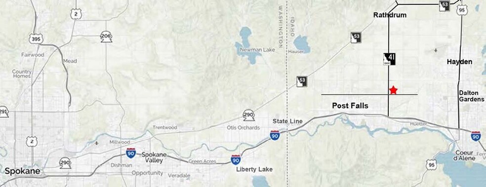 More Photos Of Highway 41, Post Falls Land For Lease