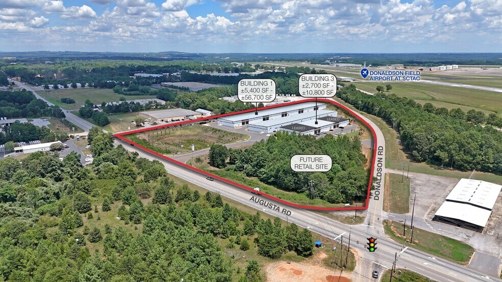 More Photos Of Augusta Rd & Donaldson Rd, Greenville Unknown For Lease