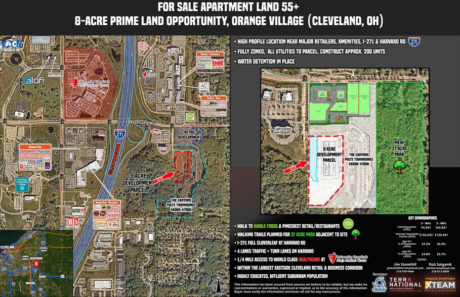 Primary Photo Of S Orange Pl, Beachwood Land For Sale