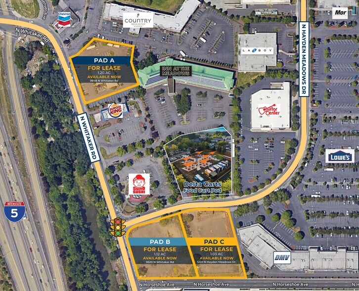 More Photos Of 9620 N Whitaker Rd, Portland Land For Lease