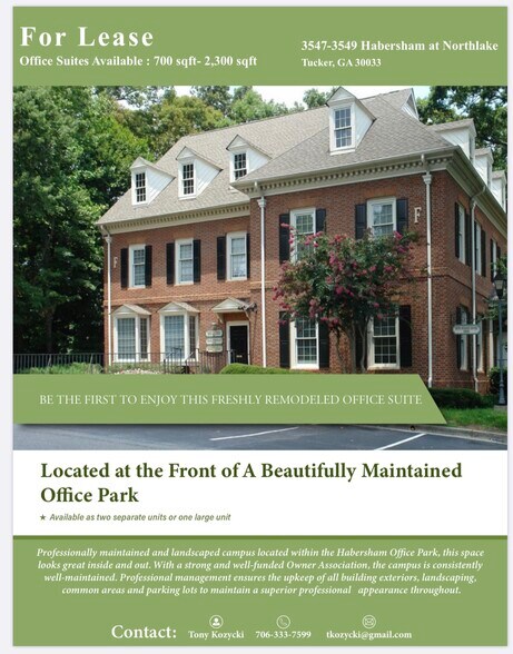 More Photos Of 3547 Habersham At Northlake, Tucker Medical For Lease