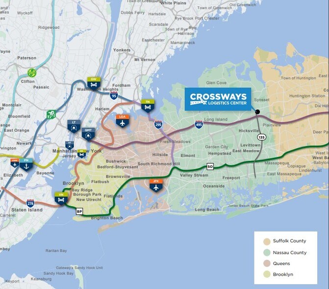 More Photos Of 1 Media Crossways, Woodbury Warehouse For Lease