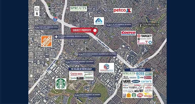 More Photos Of 1450 El Camino Real, Tustin General Retail For Sale