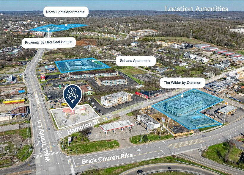 More Photos Of 1504 Hampton St, Nashville Fast Food For Lease