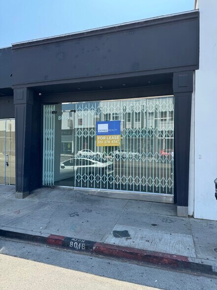 More Photos Of 8014-8016 Melrose Ave, Los Angeles Storefront For Lease