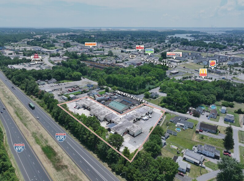 More Photos Of 3970-3996 North Point Rd, Dundalk Warehouse For Lease