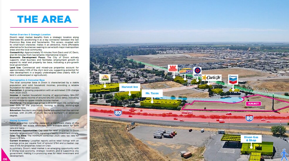 More Photos Of 2650-2700 Plaza Court, Dixon General Retail For Lease