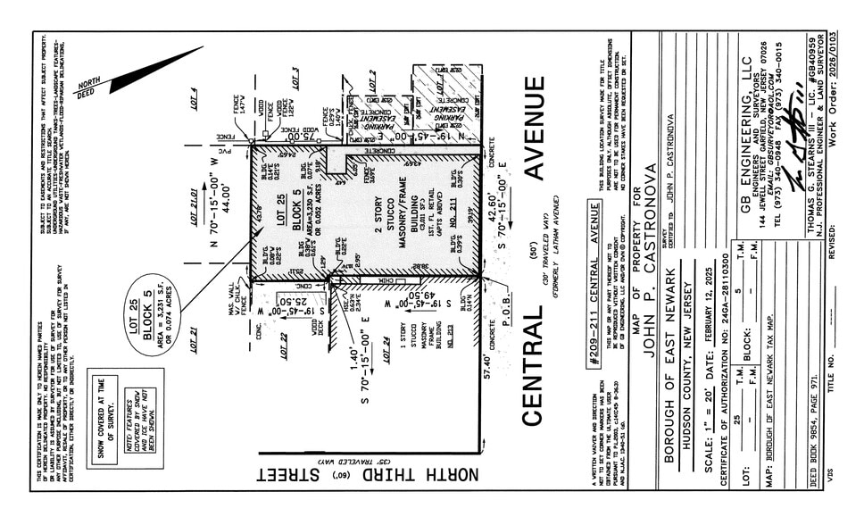More Photos Of 209-211 Central Ave, East Newark Manufacturing For Sale