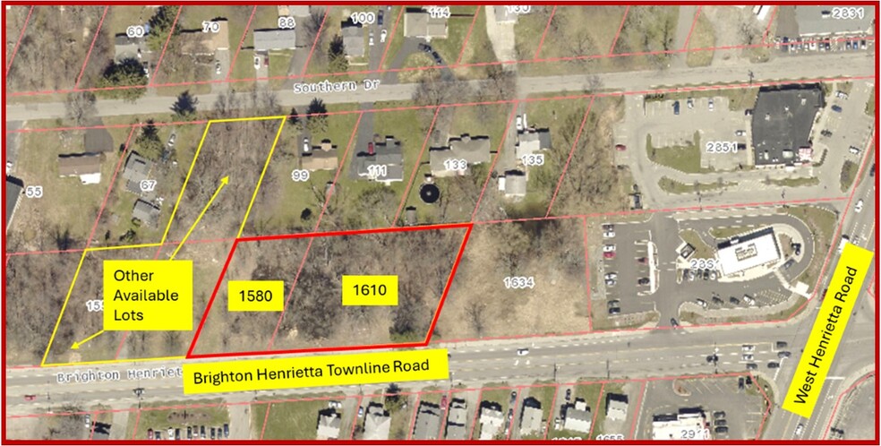 Primary Photo Of 1580-1610 Brighton Henrietta Town Line Rd, Rochester Land For Sale