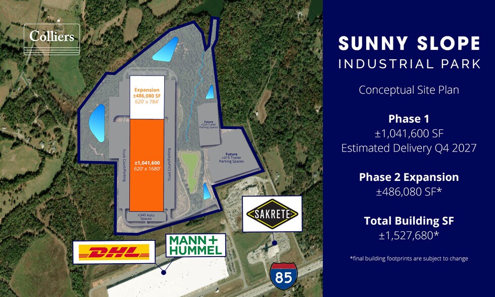More Photos Of 0 Webber Rd, Gaffney Industrial For Lease