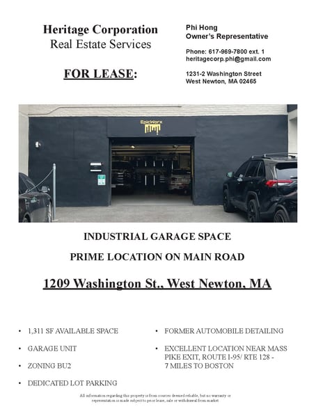 More Photos Of 1199-1209 Washington St, Newton Storefront For Lease