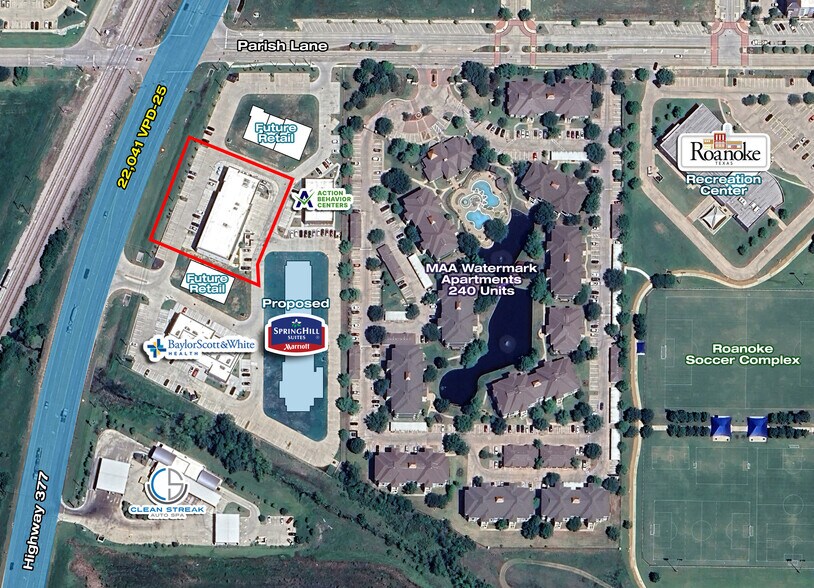 More Photos Of 720 S Highway 377, Roanoke Freestanding For Sale