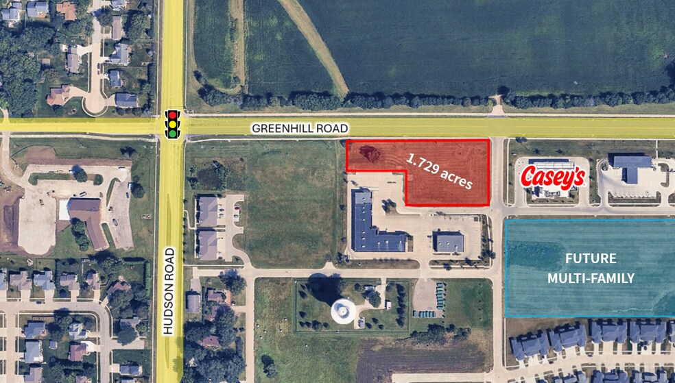 Primary Photo Of Greenhill Road & Algonquin Drive, Cedar Falls Land For Sale