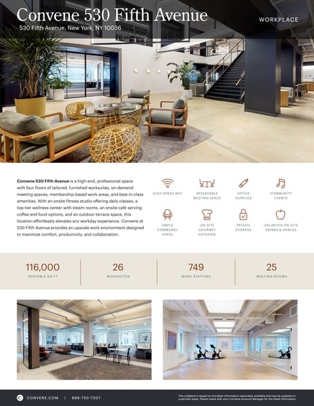 More Photos Of 530 Fifth Ave, New York Coworking Space