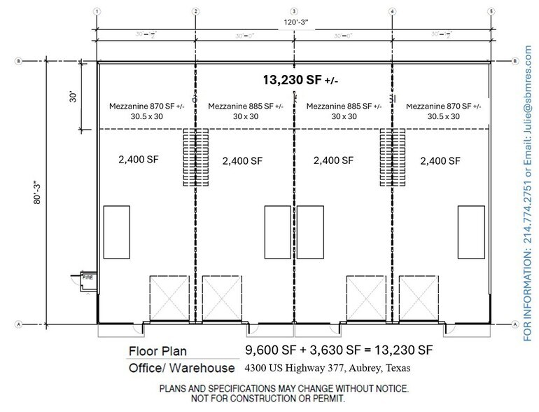 More Photos Of 4300 US Highway 377, Aubrey Industrial For Sale