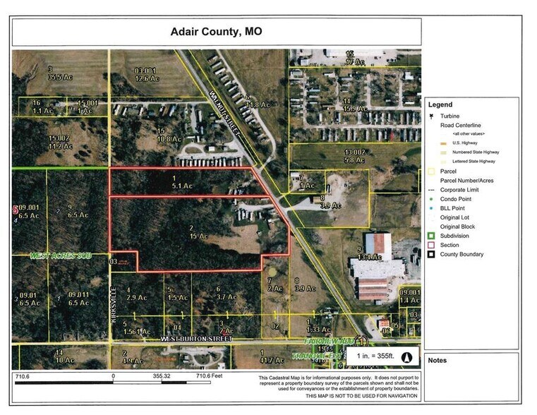 More Photos Of 1200 Walnut St, Kirksville Land For Sale