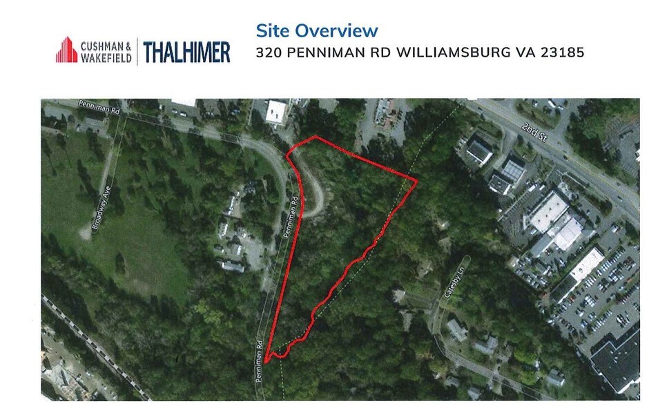 Primary Photo Of 320 Penniman Rd, Williamsburg Land For Sale