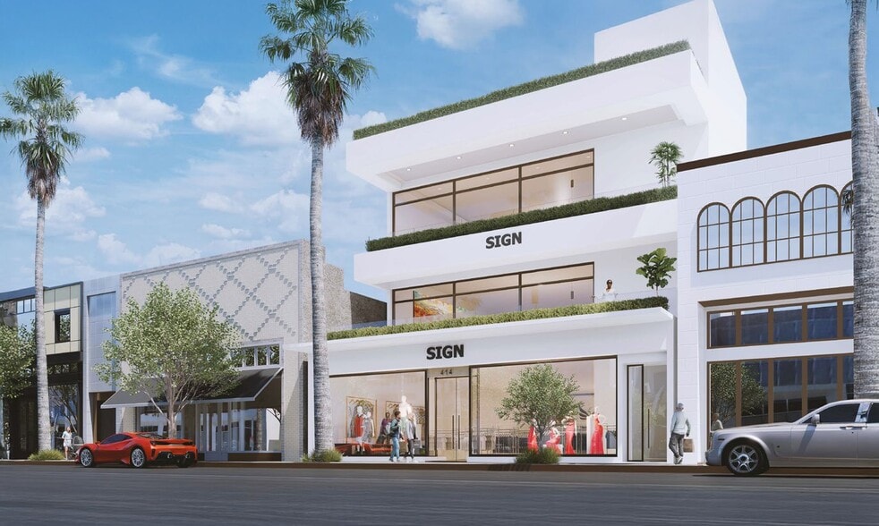 More Photos Of 414 N Beverly Dr, Beverly Hills Storefront Retail Office For Sale