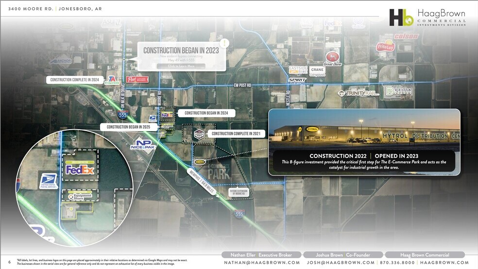 More Photos Of 3400 Moore Rd, Jonesboro Distribution For Sale