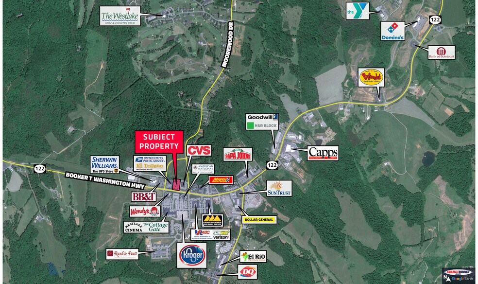 More Photos Of 12925 Booker T Washington Hwy, Hardy Storefront Retail Office For Lease